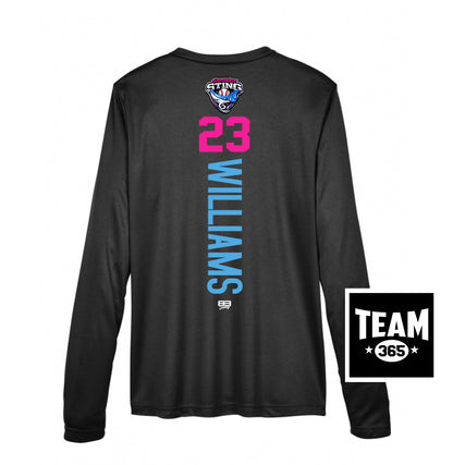 Team 365 TT11WL Women's Zone Performance Long-Sleeve T-Shirt - Southwest Sting Baseball