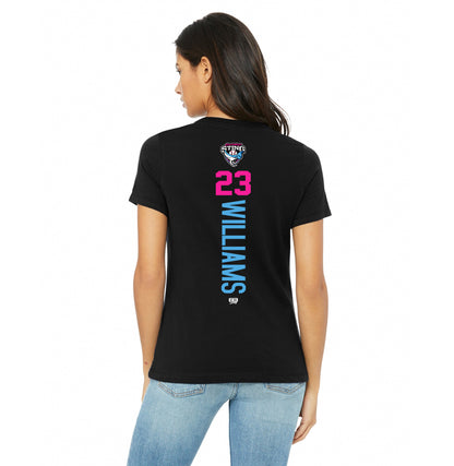 Bella + Canvas B6400 Women's Relaxed Jersey Short-Sleeve T-Shirt - Southwest Sting Baseball