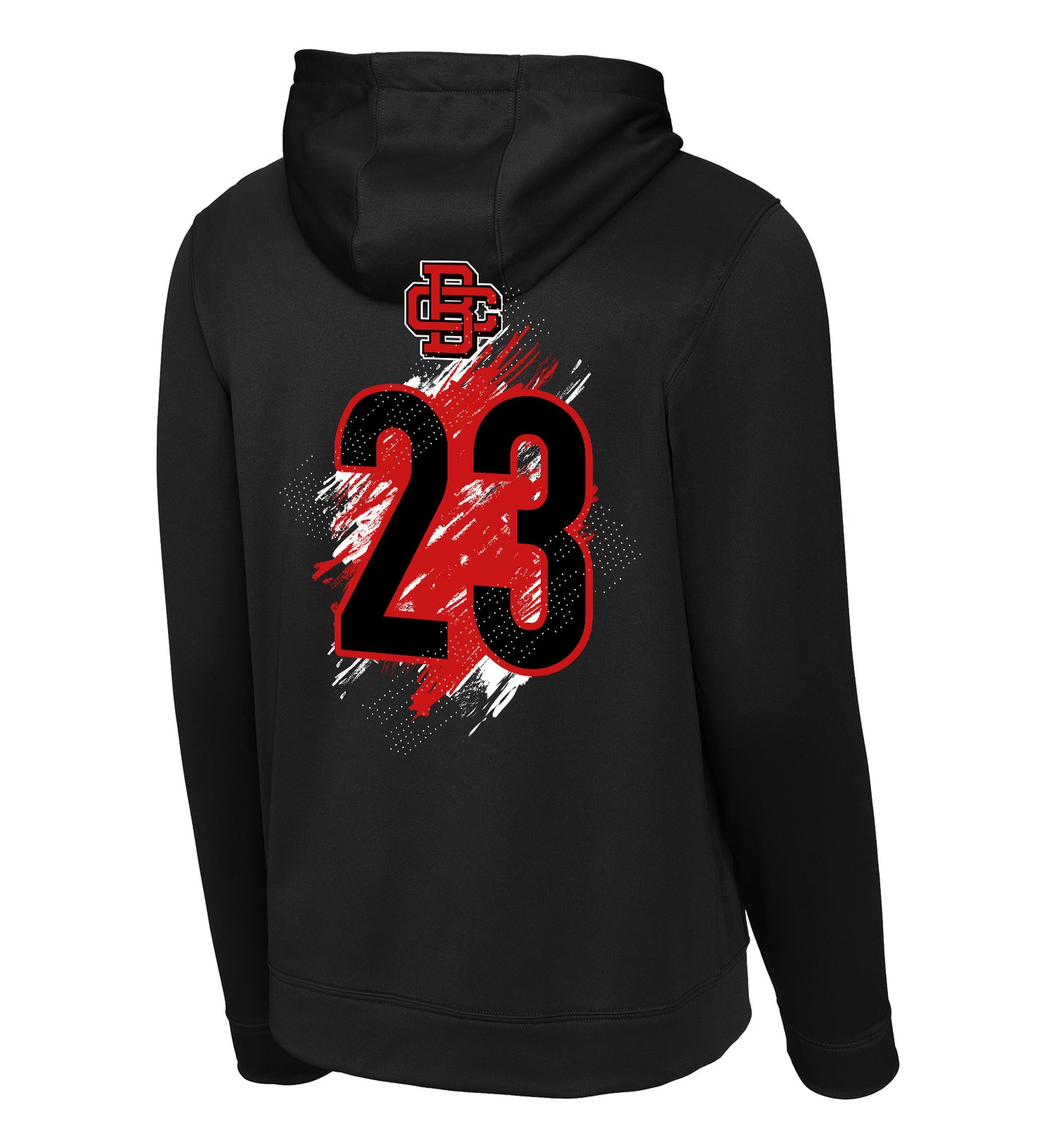 GLITCH - Sport-Tek Sport-Wick Fleece Hooded Pullover F244 - Creeks Baseball Club - CBC