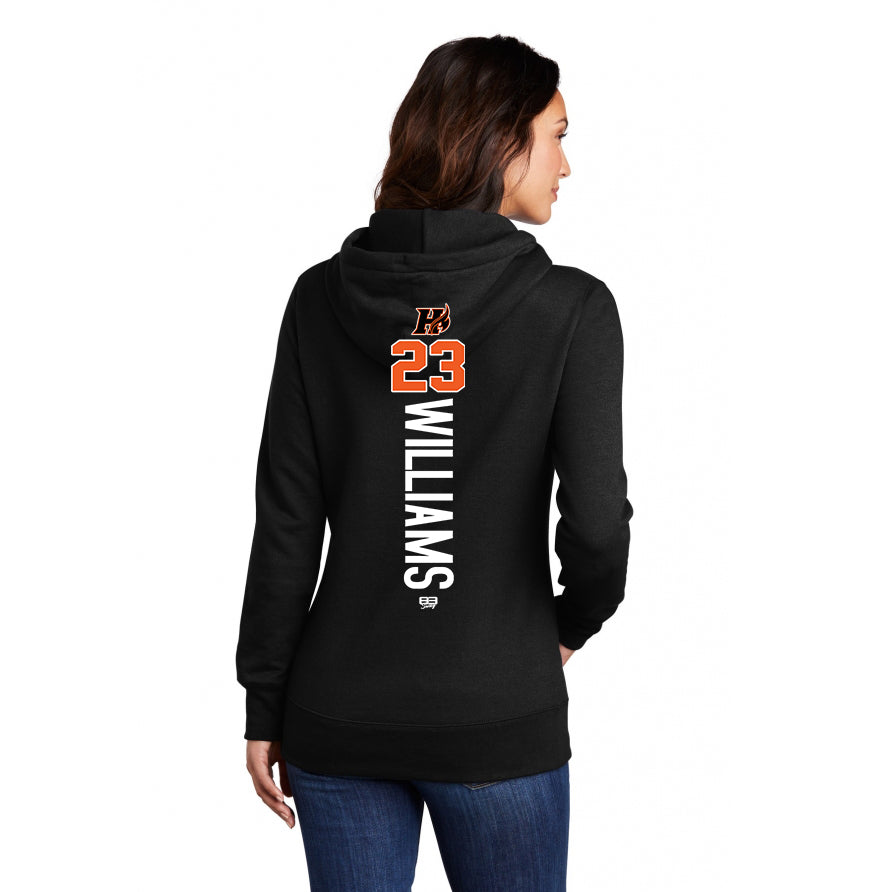 Port & Company Women's Core Fleece Pullover Hooded Sweatshirt LPC78H - Harrisburg Heat Softball
