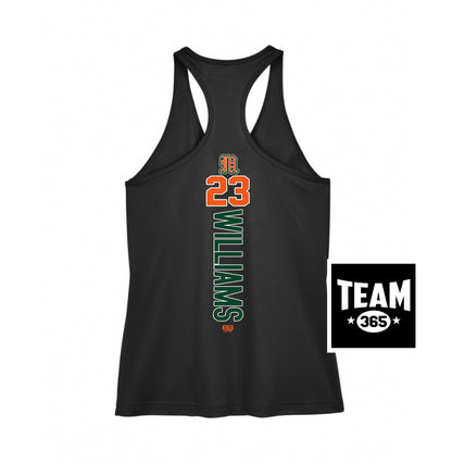 Team 365 TT11WRC Women's Zone Performance Racerback Tank - Miami Metro Dawgz