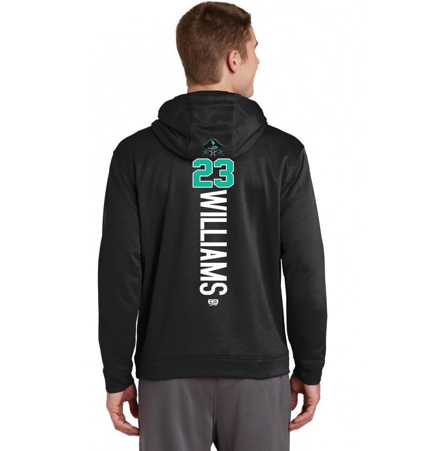 Sport-Tek Sport-Wick Fleece Hooded Pullover F244 - South Florida Pirates