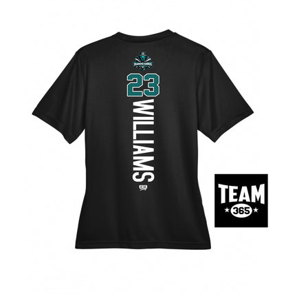 APEX Team 365 TT11W Women's Zone Performance T-Shirt - Diamond Dawgs Baseball