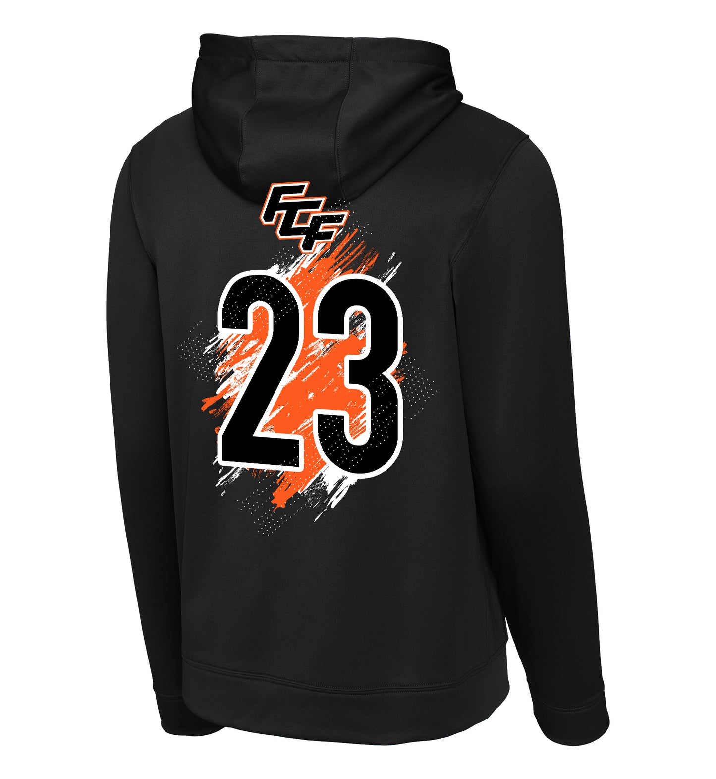 GLITCH - Sport-Tek Sport-Wick Fleece Hooded Pullover F244 - FCF Flight Baseball