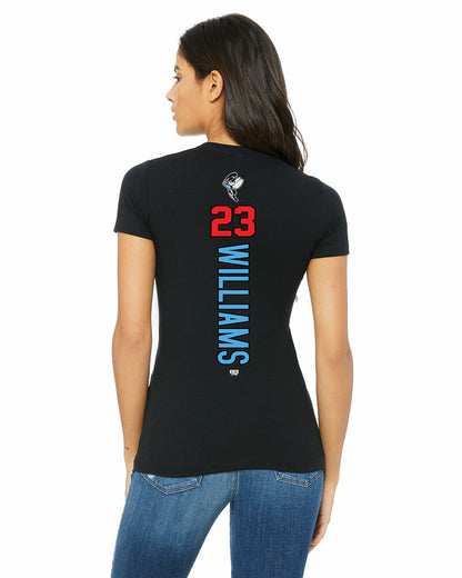 Bella + Canvas 6004 Women's The Favorite T-Shirt - NBC Gnats Baseball