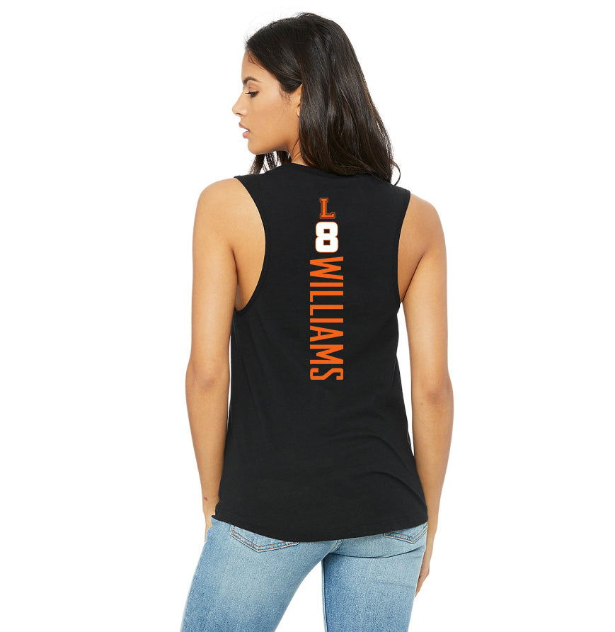 Bella + Canvas B6003 Women's Jersey Muscle Tank - Longwood Wrestling