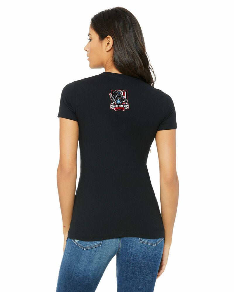 Bella + Canvas 6004 Women's The Favorite T-Shirt - Swat Medic Cards