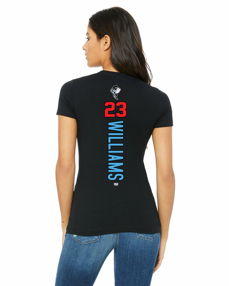 Bella + Canvas 6004 Women's The Favorite T-Shirt - NBC Gnats Baseball