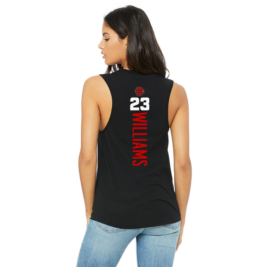 Bella + Canvas B6003 Women's Jersey Muscle Tank - Creeks Baseball Club - CBC