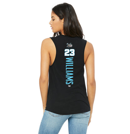 Bella + Canvas B6003 Women's Jersey Muscle Tank - Knights Baseball