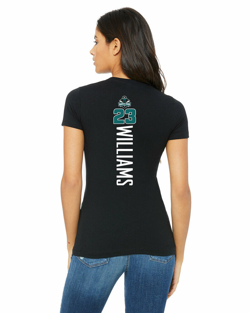 Bella + Canvas 6004 Women's The Favorite T-Shirt - Diamond Dawgs Baseball