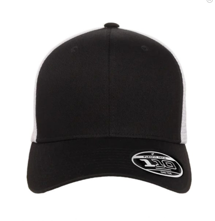 UPLOAD YOUR LOGO! - 3D PATCH TEAM HATS - Flexfit 110M Mesh Hat