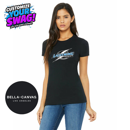 Bella + Canvas 6004 Women's The Favorite T-Shirt - Lightning Premier Softball