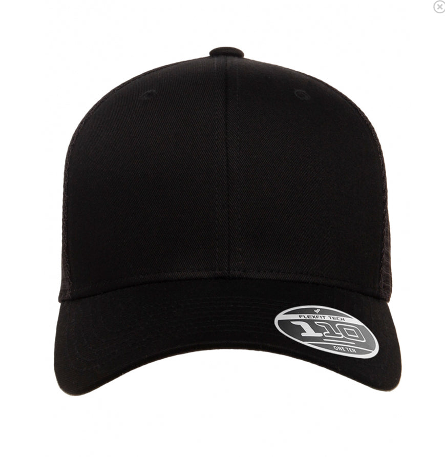 UPLOAD YOUR LOGO! - 3D PATCH TEAM HATS - Flexfit 110M Mesh Hat