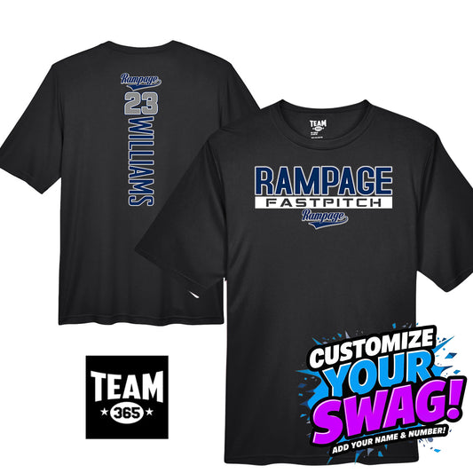 GAME TIME - Team 365 Youth & Men's Zone Performance T-Shirt - Mississippi Rampage