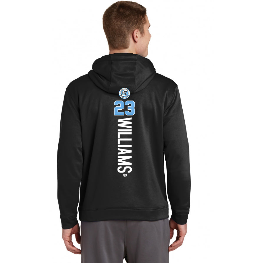 Sport-Tek Sport-Wick Fleece Hooded Pullover F244 - Explosion Softball