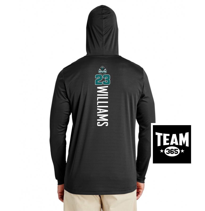 Team 365 Youth & Men's Zone Performance Hoodie - Diamond Dawgs Baseball