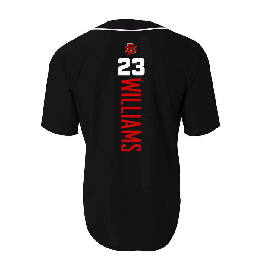 A4 Apparel N4184 Game Day Classic Baseball Jersey - Creeks Baseball Club - CBC