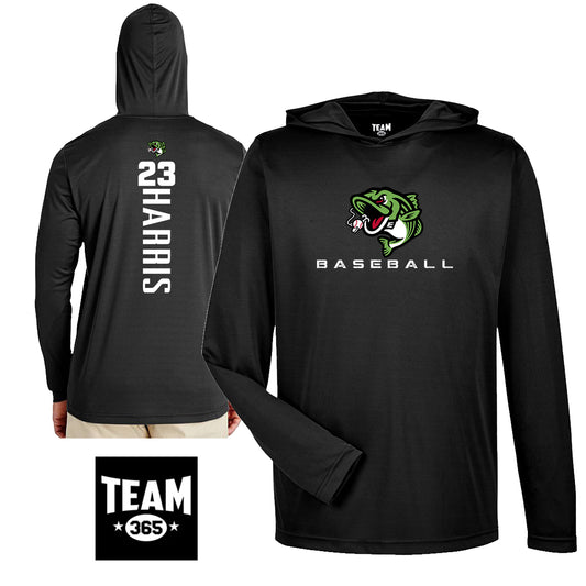 GAME TIME - Team 365 Youth & Men's Zone Performance Hoodie - RBA Stripers Baseball