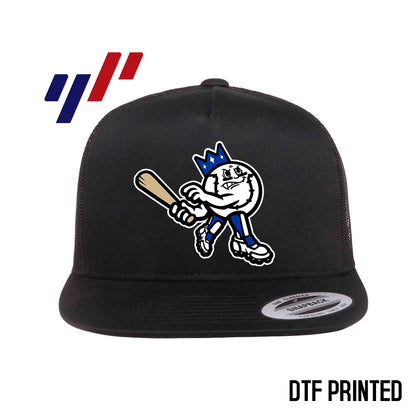 Yupoong 6006 Adult 5-Panel Classic Trucker Hat - DTF PRINTED - JCB Diamond Kings Baseball