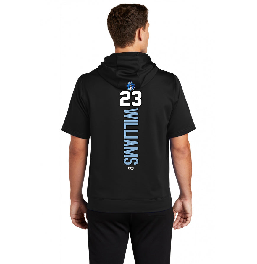 Sport-Tek Sport-Wick Fleece Short Sleeve Hooded Pullover ST251 - Georgia Titans Elite Baseball