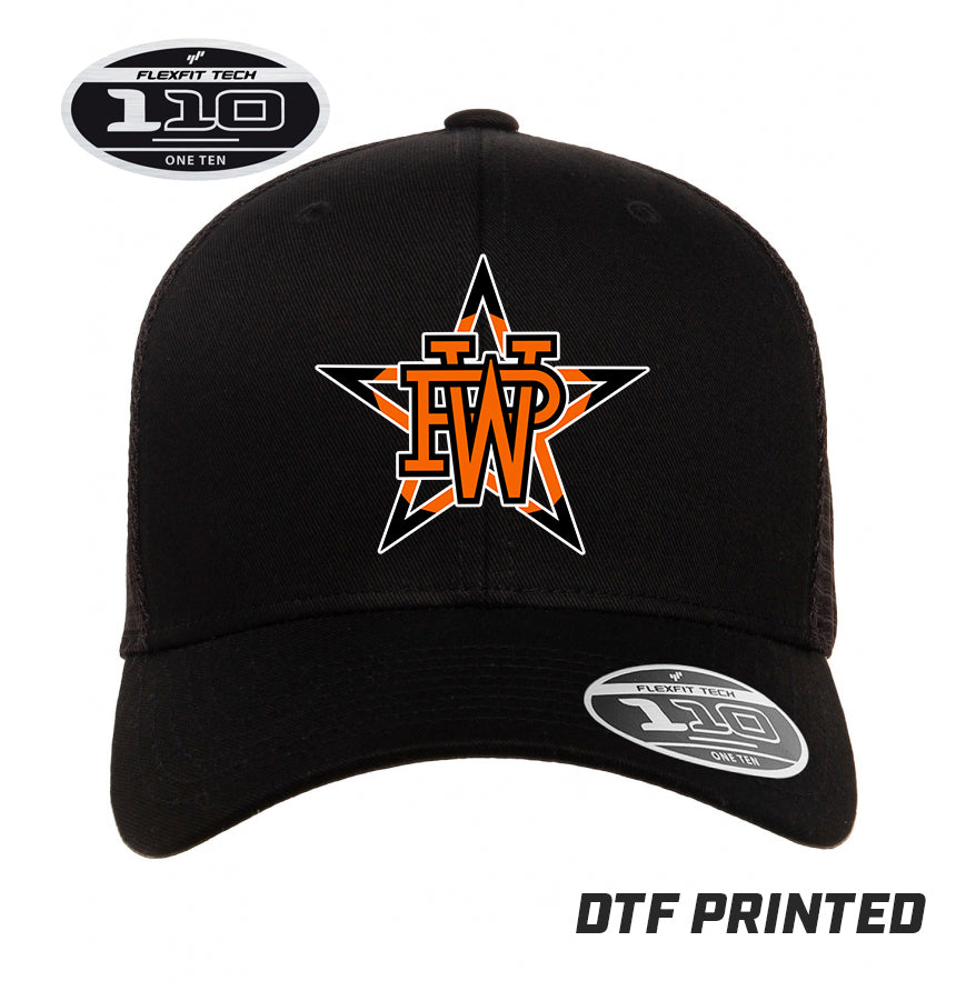 Flexfit 110M Adult 110reg Mesh Cap DTF PRINTED - Winter Park All-Stars