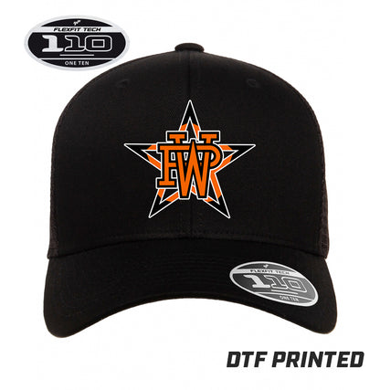 Flexfit 110M Adult 110reg Mesh Cap DTF PRINTED - Winter Park All-Stars