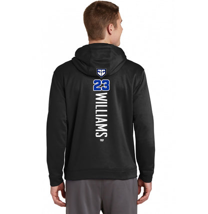 Sport-Tek Sport-Wick Fleece Hooded Pullover F244 - JCB Diamond Kings Baseball