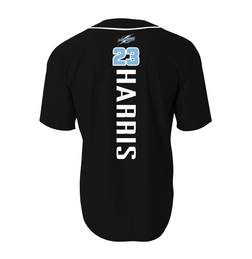 A4 Apparel N4184 Game Day Classic Baseball Jersey - Lightning Premier Softball