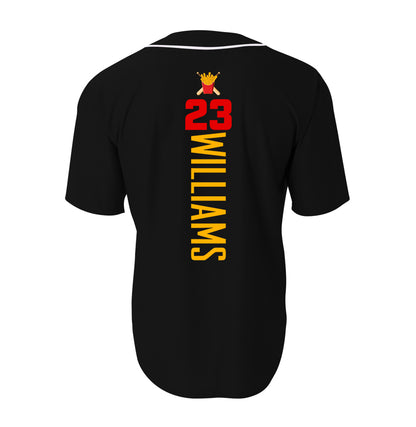 A4 Apparel N4184 Game Day Classic Baseball Jersey - Team Rally Fries Baseball