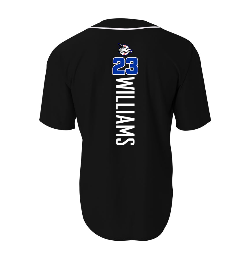 A4 Apparel N4184 Game Day Classic Baseball Jersey - Jax Beach Baseball