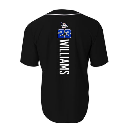 A4 Apparel N4184 Game Day Classic Baseball Jersey - Jax Beach Baseball