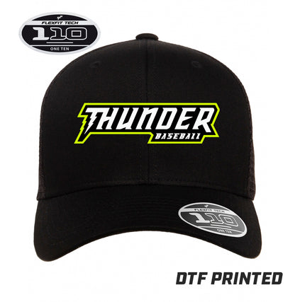 Flexfit 110M Adult 110reg Mesh Cap DTF PRINTED - Ponte Vedra Thunder Baseball