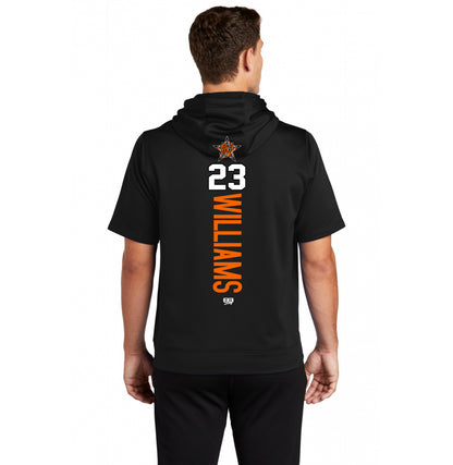 Sport-Tek Sport-Wick Fleece Short Sleeve Hooded Pullover ST251 - Winter Park All-Stars