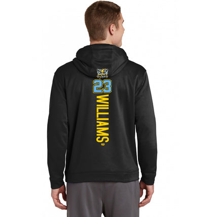 Sport-Tek Sport-Wick Fleece Hooded Pullover F244 - Impact Softball - Massachusetts