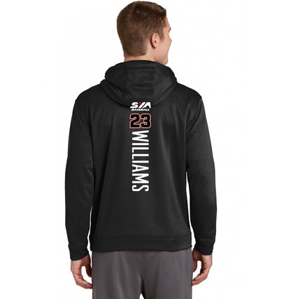 Sport-Tek Sport-Wick Fleece Hooded Pullover F244 - SYA Baseball