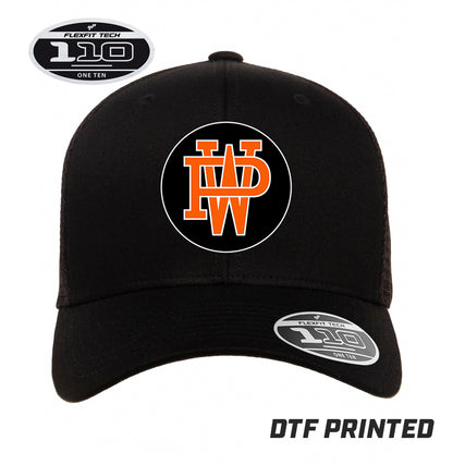 Flexfit 110M Adult 110reg Mesh Cap DTF PRINTED - Winter Park All-Stars