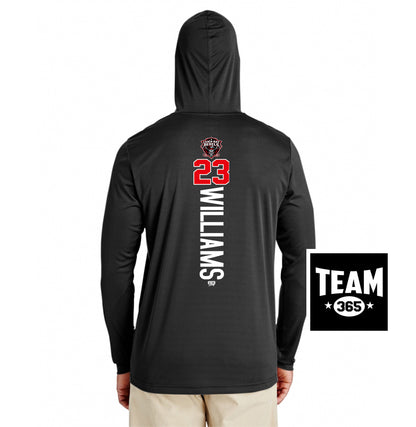 Team 365 Youth & Men's Zone Performance Hoodie - Casco Bay Rebels Hockey