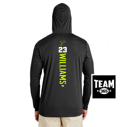 Team 365 Youth & Men's Zone Performance Hoodie - Ponte Vedra Thunder Baseball