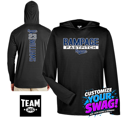 GAME TIME - Team 365 Youth & Men's Zone Performance Hoodie - Mississippi Rampage