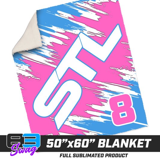 50”x60” Plush Sherpa Blanket  - Small Town Legends