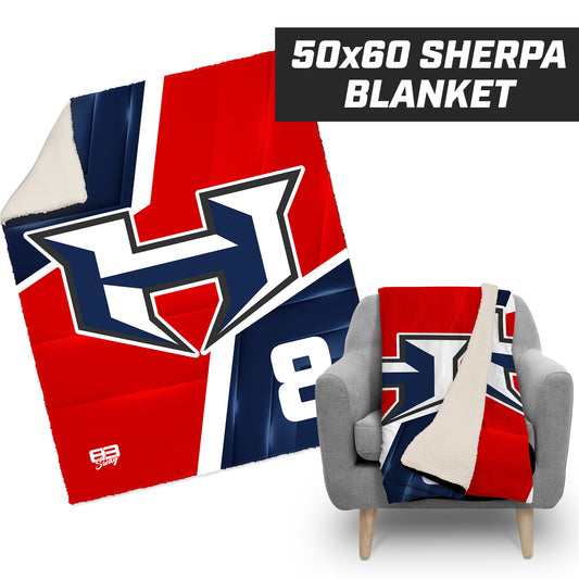 Macclenny Hawks Baseball - 50”x60” Plush Sherpa Blanket