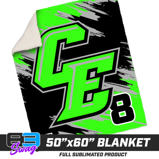 50”x60” Plush Sherpa Blanket  - Cherokee Elite Baseball