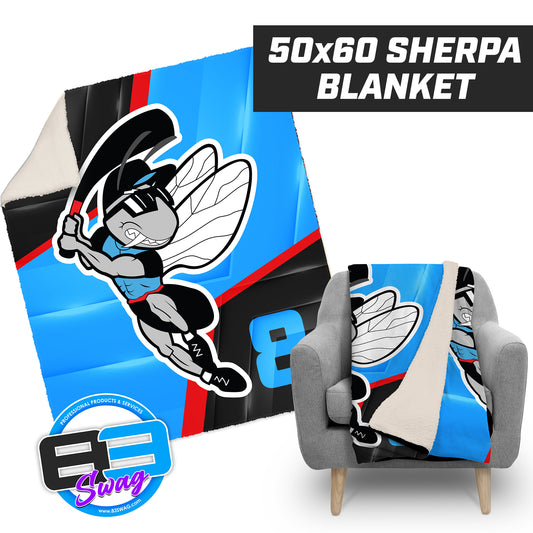 NBC Gnats - 50”x60” Plush Sherpa Blanket