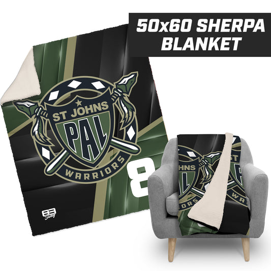 PAL Warriors - 50”x60” Plush Sherpa Blanket