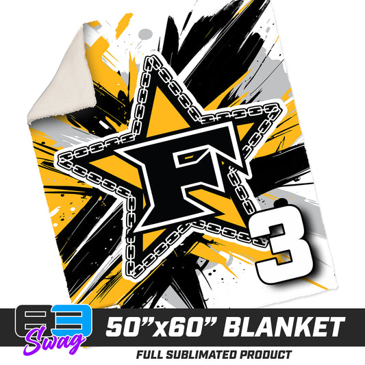 50”x60” Plush Sherpa Blanket  - 5 Star Mafia Baseball V.2026
