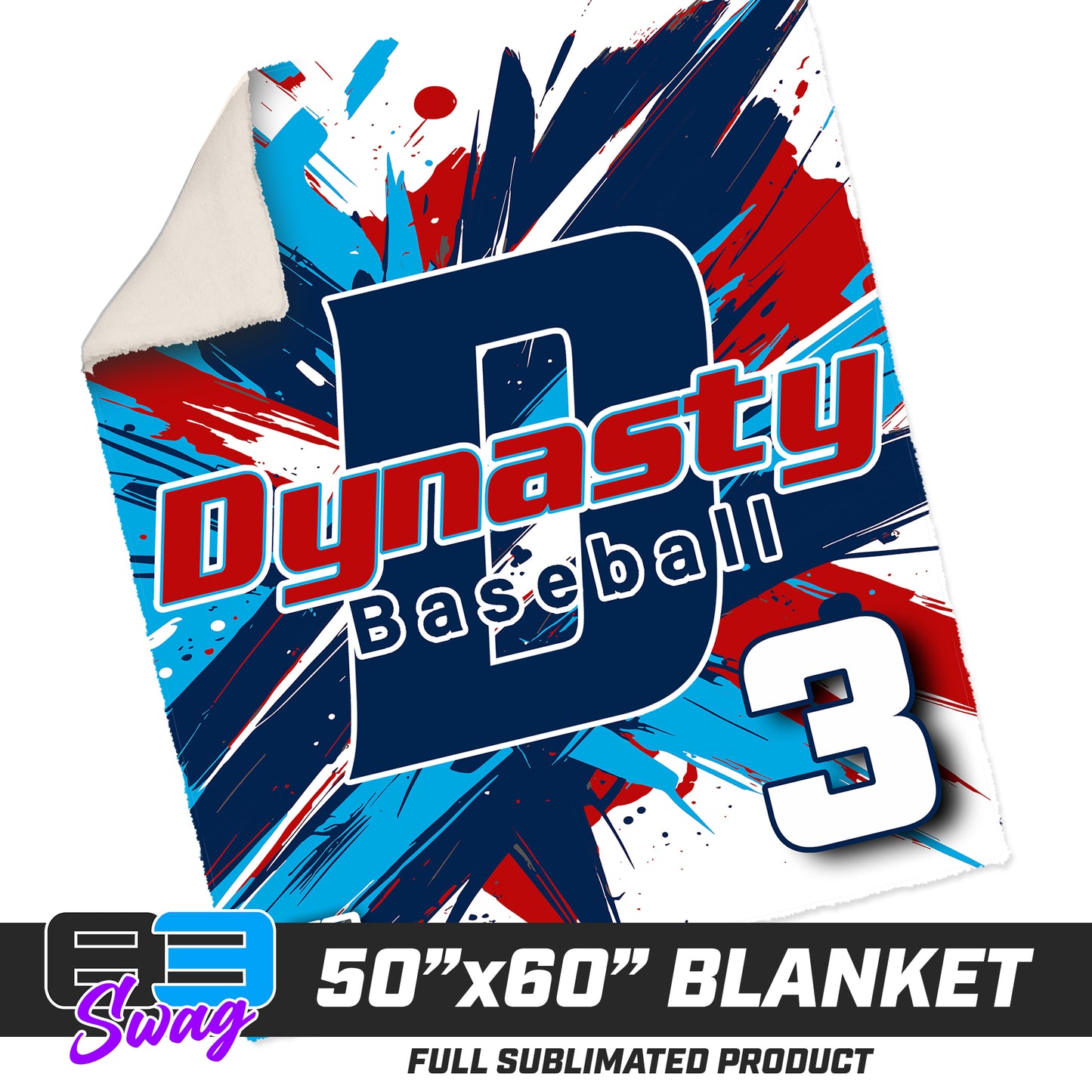 50”x60” Plush Sherpa Blanket  - North Florida Dynasty