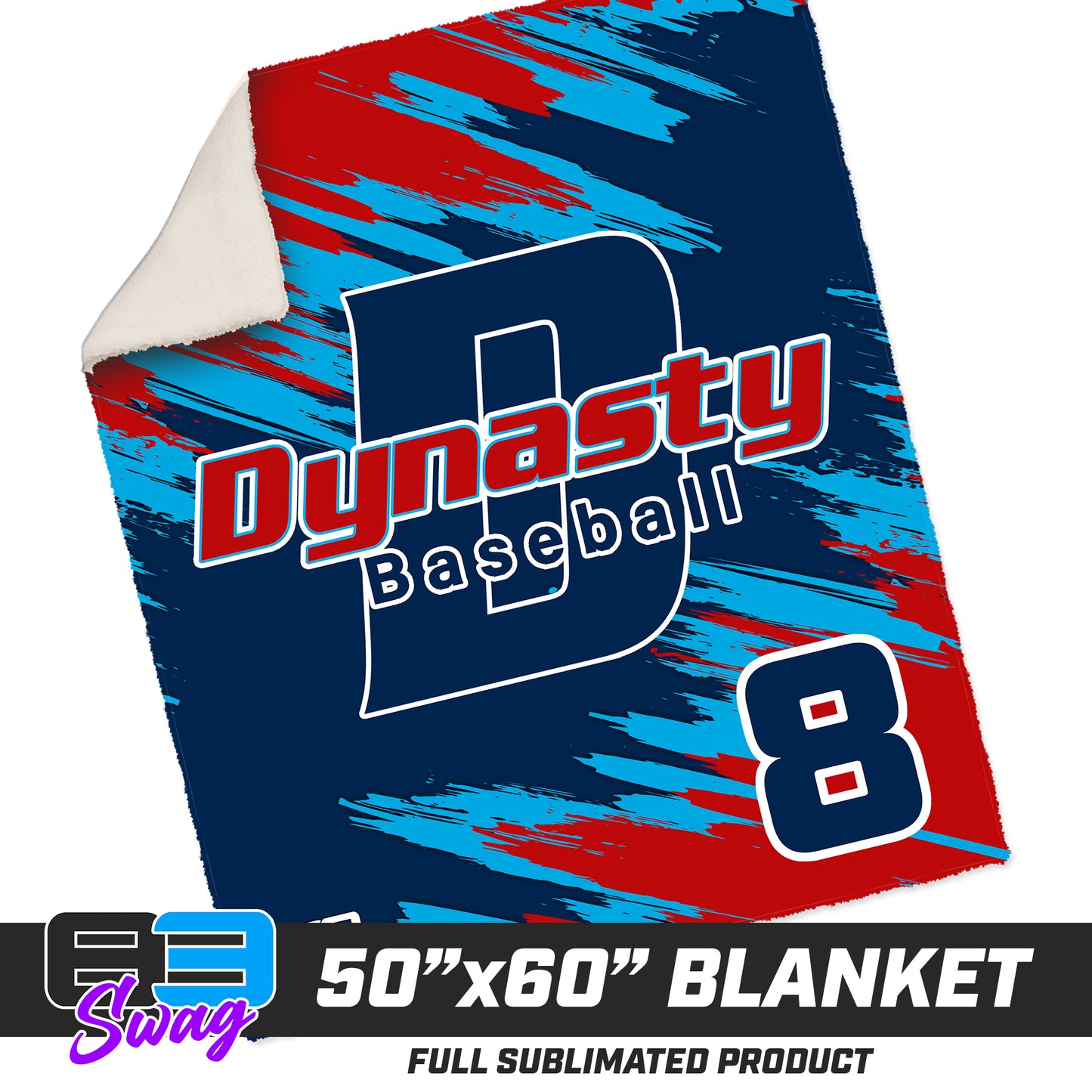 50”x60” Plush Sherpa Blanket  - North Florida Dynasty