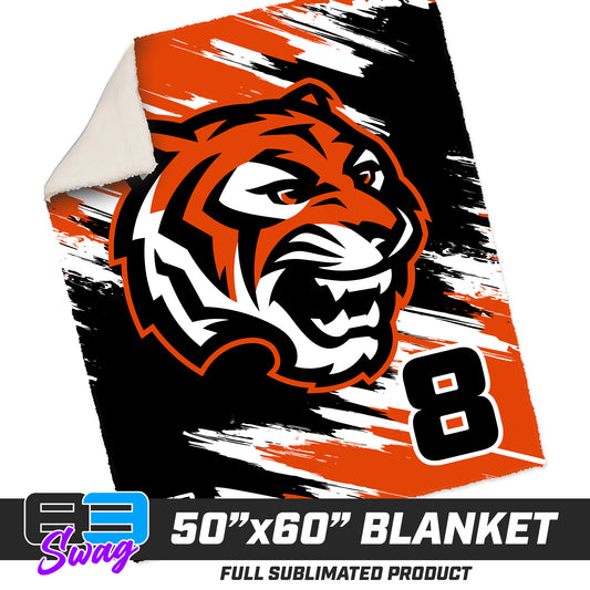 50”x60” Plush Sherpa Blanket - Winter Park Tigers