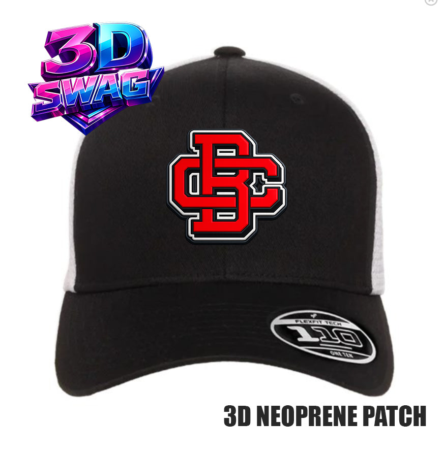 CBC - 3D PATCH TEAM HATS - Flexfit 110M Mesh Hat